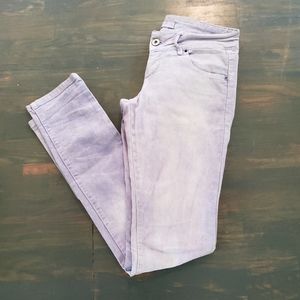 Zara TRF Purple Acid Wash Jeans